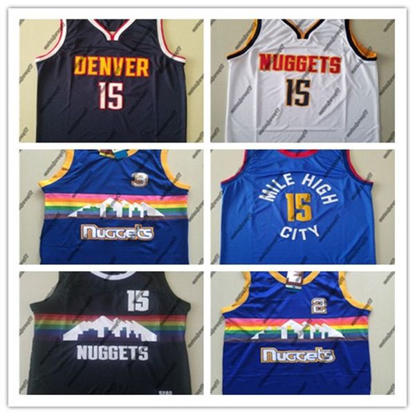 men nuggets denver 15 jokic 2 english 55 mutombo 3 iverson high school nikola jersey college basketball city jerseys, Black
men nuggets denver 15 jokic 2 english 55 mutombo 3 iverson high school nikola jersey college basketball city jerseys, Black