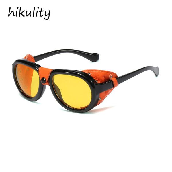 sunglasses 91104a luxury vintage steampunk designer for women leather side shades sun glasses ladies gradient lens, White;black
sunglasses 91104a luxury vintage steampunk designer for women leather side shades sun glasses ladies gradient lens, White;black