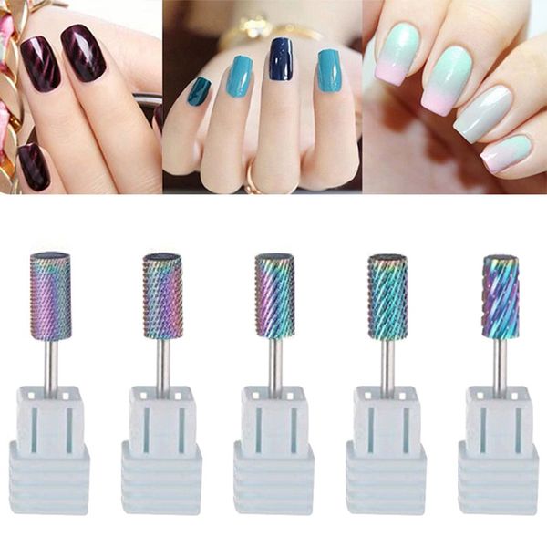 1 pcs rainbow nail drill bit manicure tungsten carbide burr bits nail art tool electric drill accessories tools
1 pcs rainbow nail drill bit manicure tungsten carbide burr bits nail art tool electric drill accessories tools