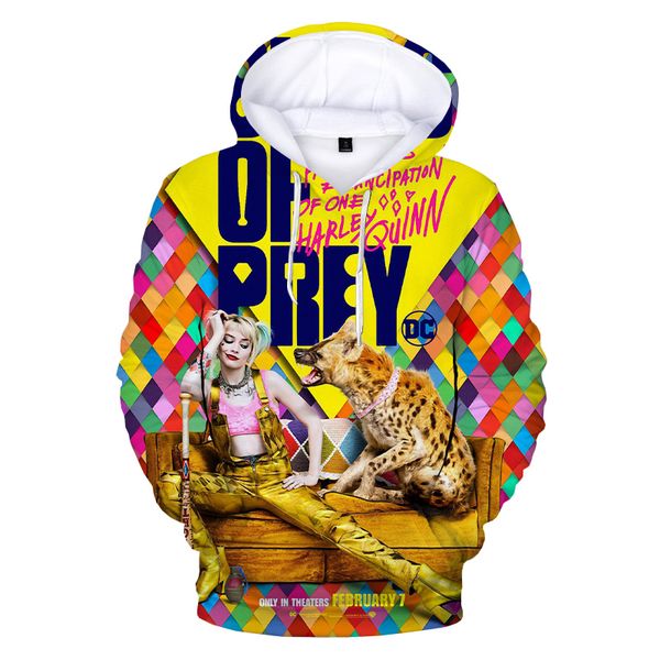 harley quinn 3d printed hoodie men women's fashion casual jersey new bird movie harajuku cool hoodies, Black
harley quinn 3d printed hoodie men women's fashion casual jersey new bird movie harajuku cool hoodies, Black