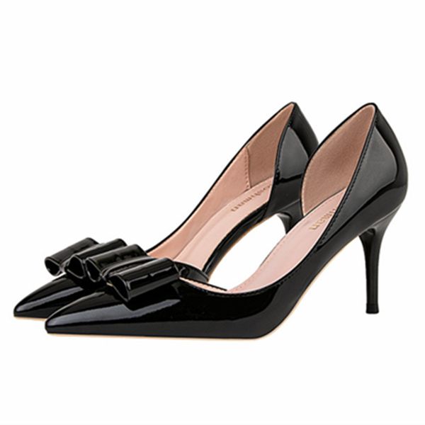 spring summer women pumps shoes plus size pointed-toe patent leather good quality casual office&career female shoes 34-41, Black
spring summer women pumps shoes plus size pointed-toe patent leather good quality casual office&career female shoes 34-41, Black