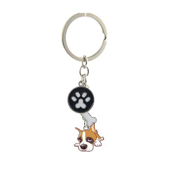 keychains boxer dog pendant key chains for men women silver color alloy metal pet bag charm car keychain ring holder keyring 2021
keychains boxer dog pendant key chains for men women silver color alloy metal pet bag charm car keychain ring holder keyring 2021