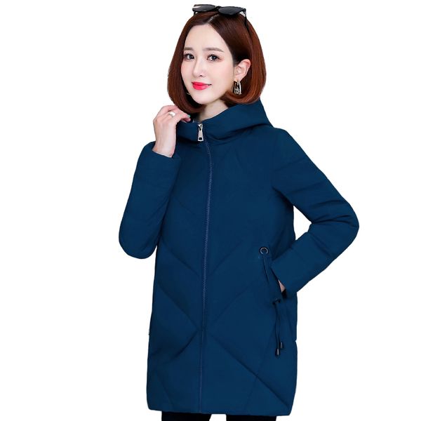 2020 fashion winter coat women hooded thick warm plus size cotton padded jacket female parka casual loose winter female outwear, Black
2020 fashion winter coat women hooded thick warm plus size cotton padded jacket female parka casual loose winter female outwear, Black
