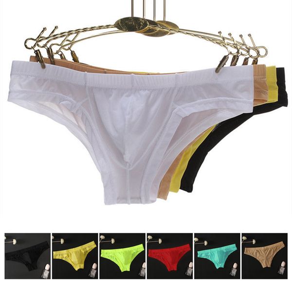 underwear briefs men seamless new ice silk ultra-thin transparent mens panties pouch bikini erotic underwear jockstrap, Black;white
underwear briefs men seamless new ice silk ultra-thin transparent mens panties pouch bikini erotic underwear jockstrap, Black;white