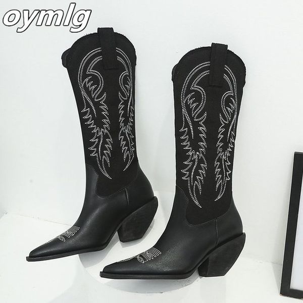 retro women knee high boots leather riding boots medieval western cowgirl boot autumn winter pointed toe woman cossacks, Black
retro women knee high boots leather riding boots medieval western cowgirl boot autumn winter pointed toe woman cossacks, Black
