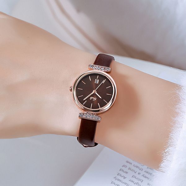 new arrivals new womens watch crossborder elling elegant diamond set waterproof korean fashion casual student calendar quartz watch f, Slivery;brown
new arrivals new womens watch crossborder elling elegant diamond set waterproof korean fashion casual student calendar quartz watch f, Slivery;brown