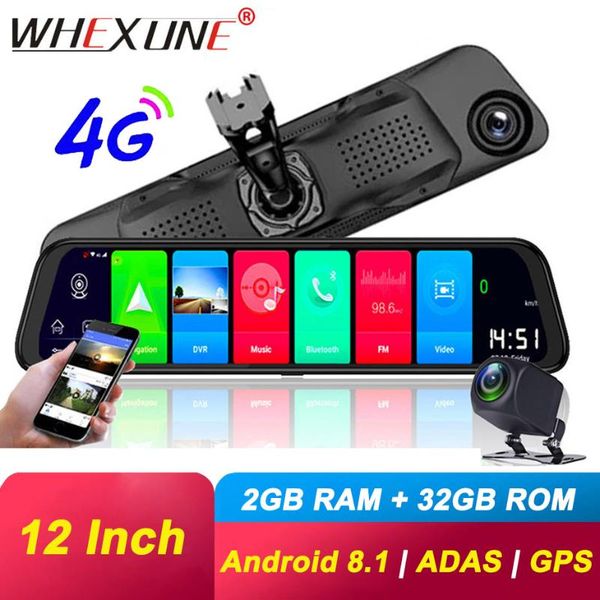 whexune 12 inch 4g car dvrs adas android 8.1 dash cam camera gps navigation fhd 1080p dual lens video recorder registrar dashcam
whexune 12 inch 4g car dvrs adas android 8.1 dash cam camera gps navigation fhd 1080p dual lens video recorder registrar dashcam