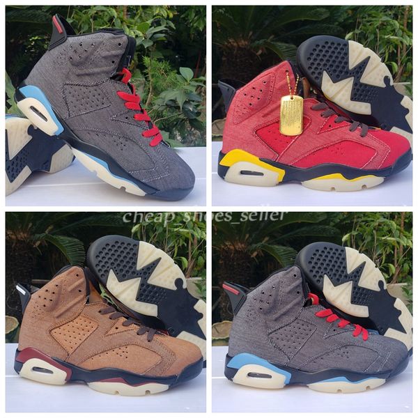 2020 новых людей jumpman 6 омывается джинсовой 6s баскетбол обувь темно-серый коричневый красный джинсы спорт дизайнер кроссовки кроссовки р, White;red
2020 новых людей jumpman 6 омывается джинсовой 6s баскетбол обувь темно-серый коричневый красный джинсы спорт дизайнер кроссовки кроссовки р, White;red