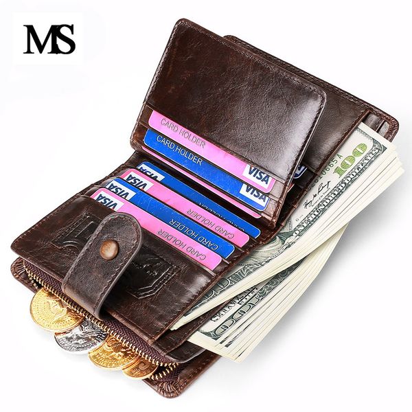 ms men wallet crazy horse genuine leather wallets zipper coin purse clutch hasp open retro short wallet tw1678, Red;black
ms men wallet crazy horse genuine leather wallets zipper coin purse clutch hasp open retro short wallet tw1678, Red;black
