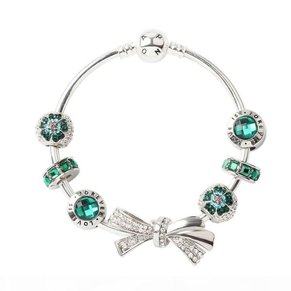 new fashion 925 silver bracelets charm bracelet bow knot bracelets charm beads bangle diy jewelry for christmas and valentine gift, Golden;silver
new fashion 925 silver bracelets charm bracelet bow knot bracelets charm beads bangle diy jewelry for christmas and valentine gift, Golden;silver