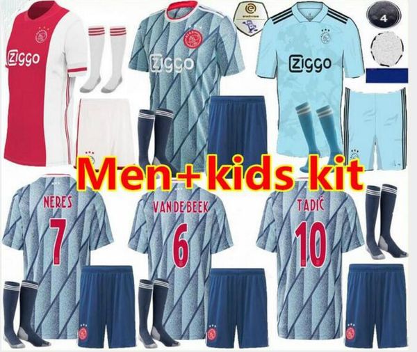20 21 ajax amsterdam fc футбол джерси 2020 2021 обмена alvarez tadic neres ziyech van beek мужчины + детская футболка униформа maillot, Black
20 21 ajax amsterdam fc футбол джерси 2020 2021 обмена alvarez tadic neres ziyech van beek мужчины + детская футболка униформа maillot, Black