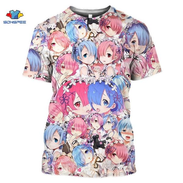 summer anime loli game re zero rem homme 3d print shirts horror harajuku hippie men clothing
summer anime loli game re zero rem homme 3d print shirts horror harajuku hippie men clothing