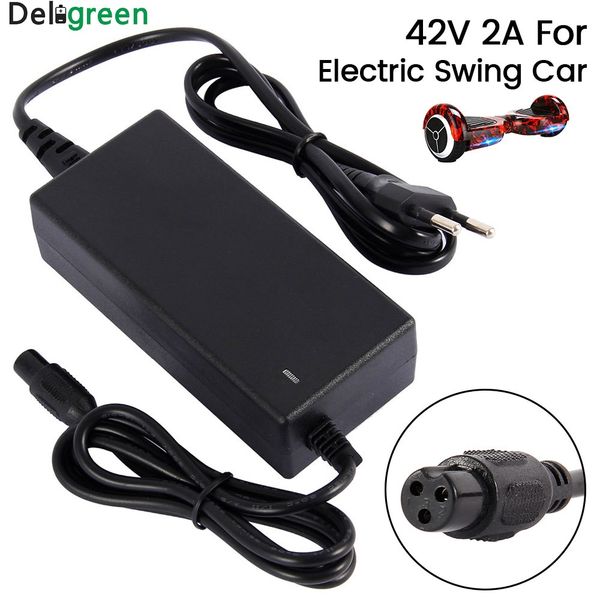 42V 2A Universal Battery Charger for Hoverboard Smart Balance Wheel Electric Power Scooter Hover Board EU US Plug Adapter Drive
42V 2A Universal Battery Charger for Hoverboard Smart Balance Wheel Electric Power Scooter Hover Board EU US Plug Adapter Drive