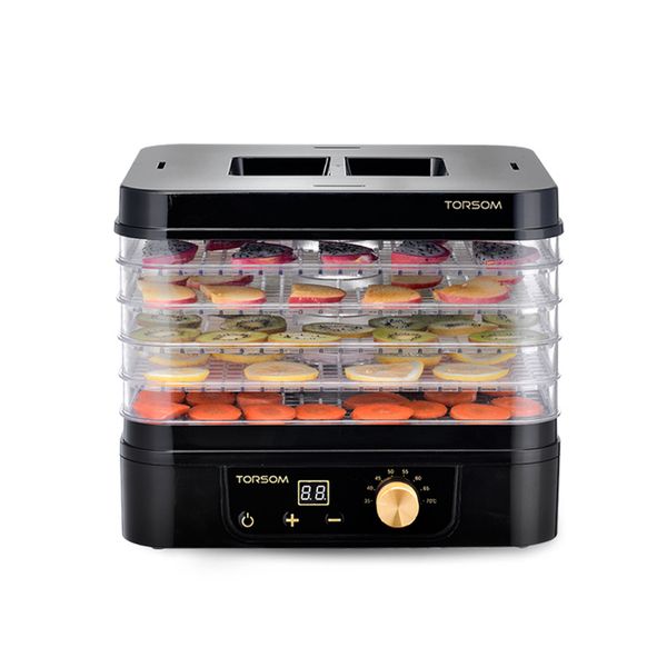 dried fruit vegetables meat machine household dehydrator temperature adjustment pet meat dehydrator 5 trays air dryer
dried fruit vegetables meat machine household dehydrator temperature adjustment pet meat dehydrator 5 trays air dryer