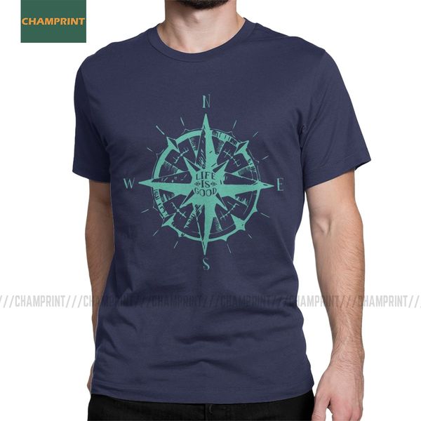men life is good cool compass rose sailing t shirts sea boat sail yacht pure cotton short sleeve tees original t-shirts
men life is good cool compass rose sailing t shirts sea boat sail yacht pure cotton short sleeve tees original t-shirts