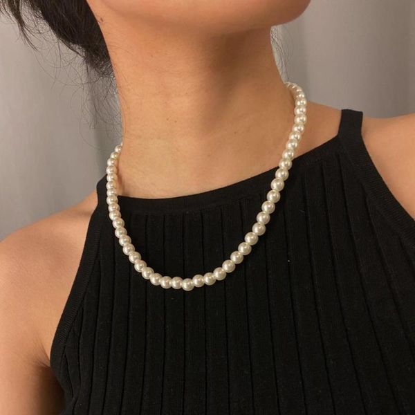 vintage silver color simulated-pearl chain choker necklace for women party collar necklace fashion elegant wedding jewelry gifts
vintage silver color simulated-pearl chain choker necklace for women party collar necklace fashion elegant wedding jewelry gifts