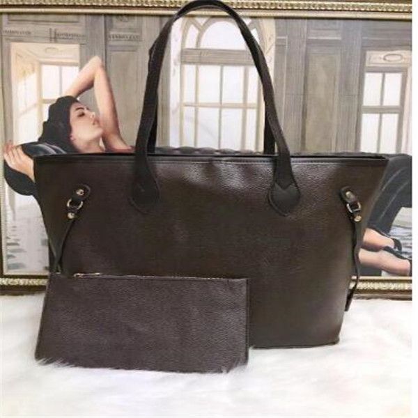 2pcs/set designer shopping handbags luxury handbags purses clutch designer bags tote leather handbags shoulder bag