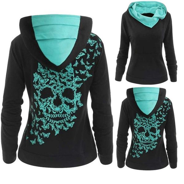 WIinter Autumn Women Casual Sweatshirts Fashion Butterfl Skull Print Hoodie Sweatshirt Tops Sweatshirt mujer ropa
WIinter Autumn Women Casual Sweatshirts Fashion Butterfl Skull Print Hoodie Sweatshirt Tops Sweatshirt mujer ropa