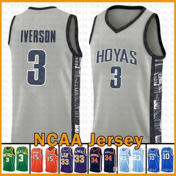 tkm georgetown university mens allen 3 iverson lebron 23 james kawhi basketball jersey 2 kyrie leonard dwyane 3 wade irving stephen 30 curry, Black
tkm georgetown university mens allen 3 iverson lebron 23 james kawhi basketball jersey 2 kyrie leonard dwyane 3 wade irving stephen 30 curry, Black