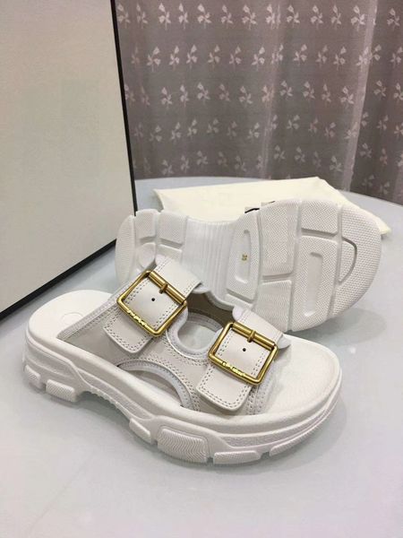the 2020 new leather thick-soled fashionable shoes web celebrity cool drag-buckle soft soles are comfortable sandals, Black
the 2020 new leather thick-soled fashionable shoes web celebrity cool drag-buckle soft soles are comfortable sandals, Black
