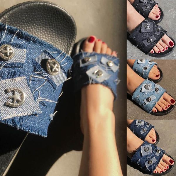 womens flip flop denim slip-on breathable flats open toe shoes casual slippers beach sandals shoes dames style pantoffels winter, Black
womens flip flop denim slip-on breathable flats open toe shoes casual slippers beach sandals shoes dames style pantoffels winter, Black