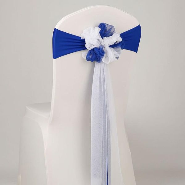 sashes 25pcs/lot europe wedding decoration white/royal blue muslin chair stretch lycra band for el banquet party decor
sashes 25pcs/lot europe wedding decoration white/royal blue muslin chair stretch lycra band for el banquet party decor
