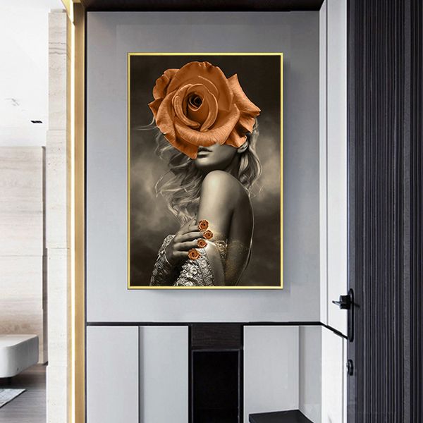 abstraction posters and prints rose flowers women character canvas painting wall pictures living room nordic home decor
abstraction posters and prints rose flowers women character canvas painting wall pictures living room nordic home decor