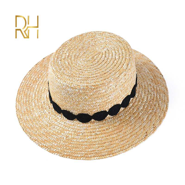 women summer wheat straw beach hat for travel holiday with ribbon wide brim ladies flat sun cap rh, Blue;gray
women summer wheat straw beach hat for travel holiday with ribbon wide brim ladies flat sun cap rh, Blue;gray