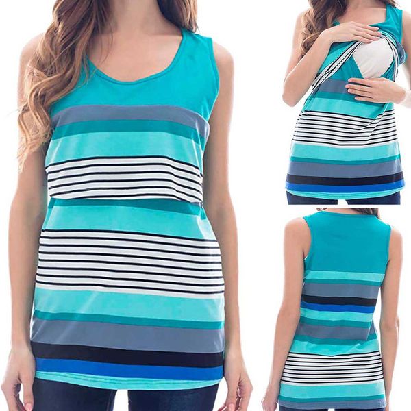 chamsgend women's maternity nursing striped breastfeeding t-shirt vest blouse 19may30 p35, White
chamsgend women's maternity nursing striped breastfeeding t-shirt vest blouse 19may30 p35, White