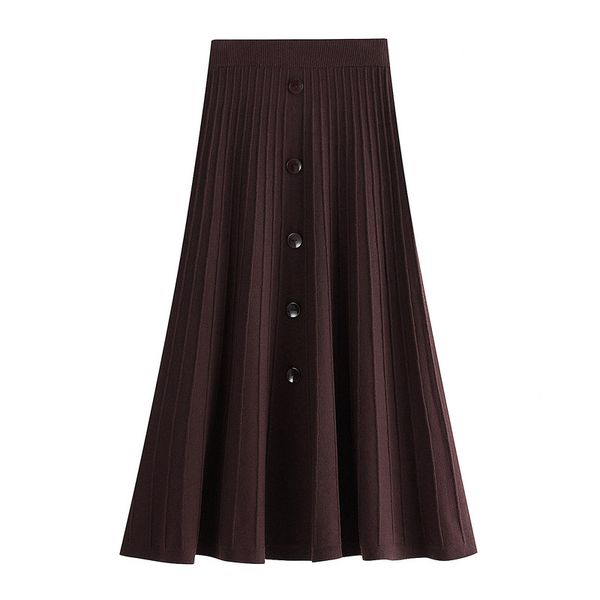skirts autumn winter women long knitted a-line skirt female elegant fashion vintage high waist knit pleated lady all-match, Black
skirts autumn winter women long knitted a-line skirt female elegant fashion vintage high waist knit pleated lady all-match, Black