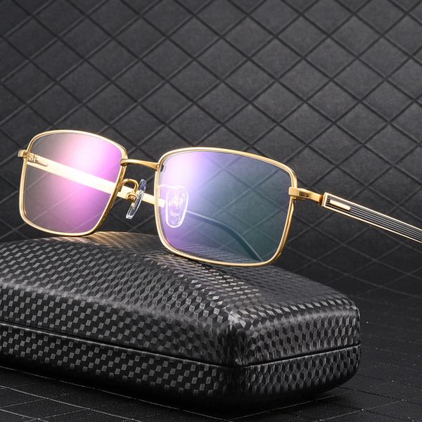 pure titanium frame glasses men business style full rim eye glasses nearsighted spectacles with spring hinges new arrival, Black
pure titanium frame glasses men business style full rim eye glasses nearsighted spectacles with spring hinges new arrival, Black