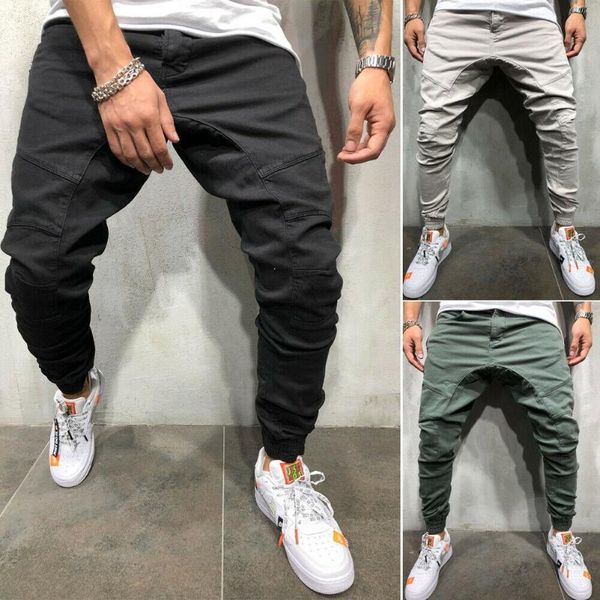 men's pants 4color style 2021 est mens sweatpants fitness bodybuilding slim fit stretch workout trousers men casual baggy harem, Black
men's pants 4color style 2021 est mens sweatpants fitness bodybuilding slim fit stretch workout trousers men casual baggy harem, Black
