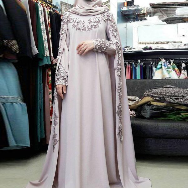 elegant cape style arabic robe lace appliques beads evening gowns saudi arabia dubai long sleeves prom dresses vestidos, Black;red
elegant cape style arabic robe lace appliques beads evening gowns saudi arabia dubai long sleeves prom dresses vestidos, Black;red
