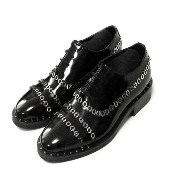 new formal shoes for men metal handmade lace up genuine leather men shoes handmade oxfords, Black
new formal shoes for men metal handmade lace up genuine leather men shoes handmade oxfords, Black