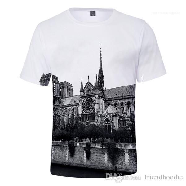 teenagers designer summer fashion clothes notre dame de paris mens tshirts o-neck short sleeved rip female tshirts, White;black
teenagers designer summer fashion clothes notre dame de paris mens tshirts o-neck short sleeved rip female tshirts, White;black