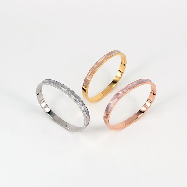 fashion jewelry women bangle stainless steel with natural shell pearl oyster ellipse shape hand cuff charm girl bracelet, Black
fashion jewelry women bangle stainless steel with natural shell pearl oyster ellipse shape hand cuff charm girl bracelet, Black