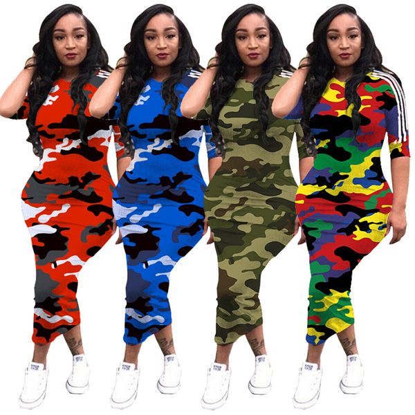 women dress contrast color camouflage mid-sleeve three-bar striped webbing ladies dresses casual nightclub c0673, Black;gray
women dress contrast color camouflage mid-sleeve three-bar striped webbing ladies dresses casual nightclub c0673, Black;gray