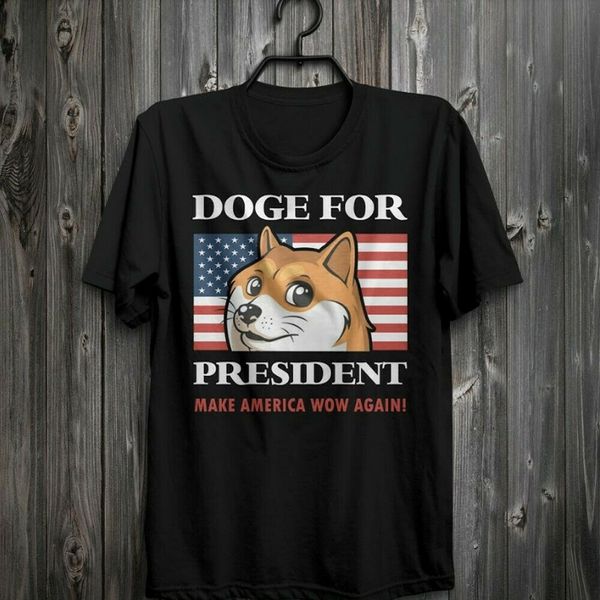 funny doge for president american t-shirt black cotton tee shirt made in usa s-3xl
funny doge for president american t-shirt black cotton tee shirt made in usa s-3xl