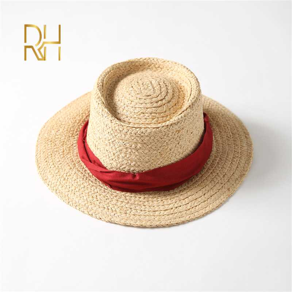 rh wholesale summer wide brim fedora raffia beach visor caps panama straw boater hat with ribbon band, Blue;gray
rh wholesale summer wide brim fedora raffia beach visor caps panama straw boater hat with ribbon band, Blue;gray