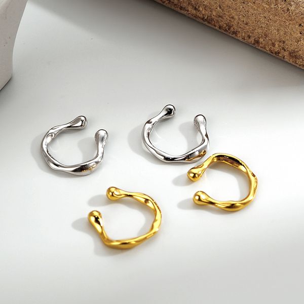 xiha irregular simple korean ear cuff for women men non pierced ears 925 sterling silver clip on earrings trend bohemian jewelry, Golden;silver
xiha irregular simple korean ear cuff for women men non pierced ears 925 sterling silver clip on earrings trend bohemian jewelry, Golden;silver