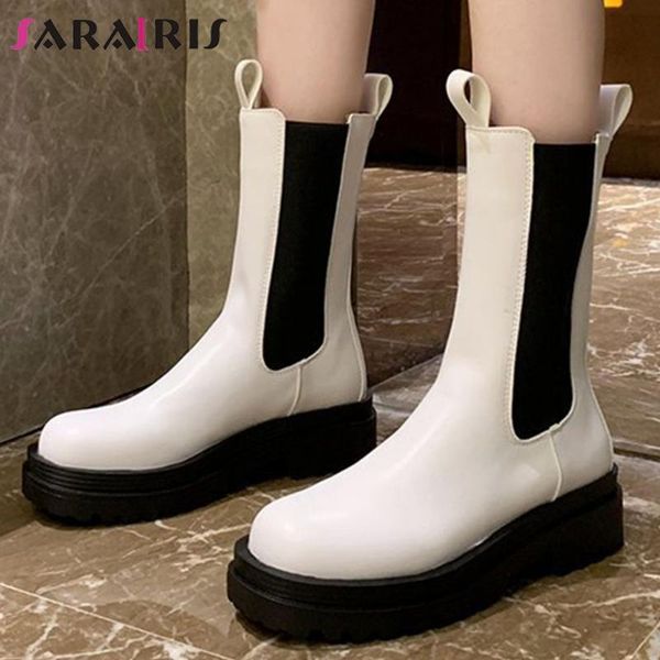 boots sarairis brand girl consise round toe casaul daily slip on mid calf women winter solid platform shoes woman, Black
boots sarairis brand girl consise round toe casaul daily slip on mid calf women winter solid platform shoes woman, Black