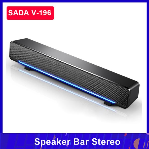 sada v-196 usb wired computer speaker bar stereo subwoofer powerful music player bass surround sound box 3.5mm audio for pc
sada v-196 usb wired computer speaker bar stereo subwoofer powerful music player bass surround sound box 3.5mm audio for pc