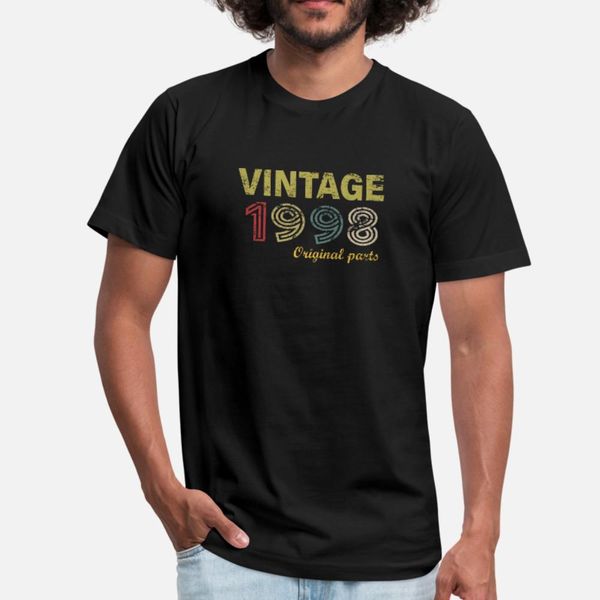 vintage 1998 original parts 22nd birthday gifts t shirt men printing cotton round collar basic solid authentic summer vintage shirt
vintage 1998 original parts 22nd birthday gifts t shirt men printing cotton round collar basic solid authentic summer vintage shirt