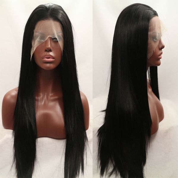 black long straight synthetic hair lace front wig glueless human hair wigs natural hairline for women wigs
black long straight synthetic hair lace front wig glueless human hair wigs natural hairline for women wigs