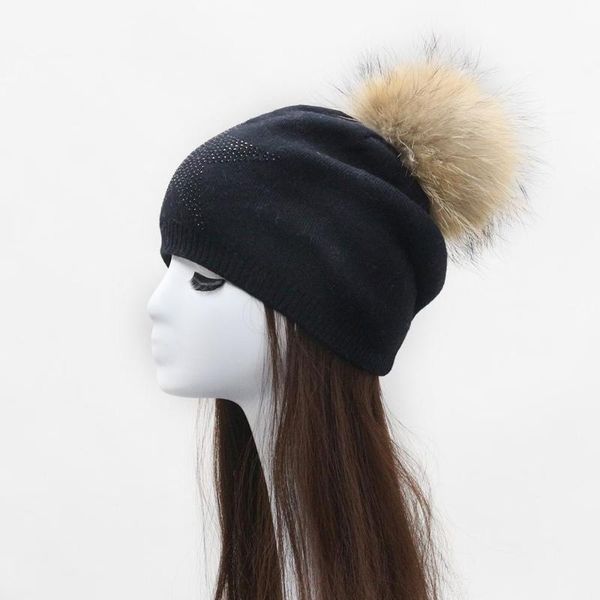beanie/skull caps star design real raccoon fur pompom hat soft angora beanie with pom, Blue;gray
beanie/skull caps star design real raccoon fur pompom hat soft angora beanie with pom, Blue;gray