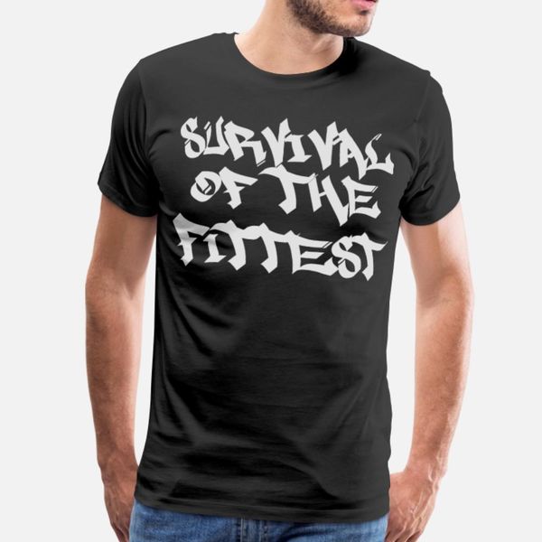 survival of the fittest t shirt men cute 100% хлопок o шеи прохладный cute дышащий spring trend
survival of the fittest t shirt men cute 100% хлопок o шеи прохладный cute дышащий spring trend
