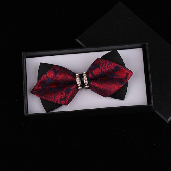 2020 нового модельер мужских бабочек двойной ткань paisley wine red bow tie свадьбы узел связь бабочка с подарочной упаковкой, Black;gray
2020 нового модельер мужских бабочек двойной ткань paisley wine red bow tie свадьбы узел связь бабочка с подарочной упаковкой, Black;gray