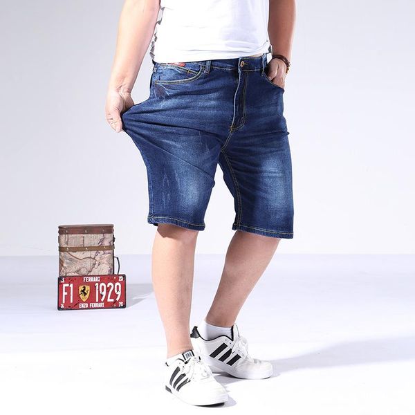 2020 new summer mens denim shorts loose elasticity slim regular casual knee length short jeans shorts men short size 32-48, Blue
2020 new summer mens denim shorts loose elasticity slim regular casual knee length short jeans shorts men short size 32-48, Blue