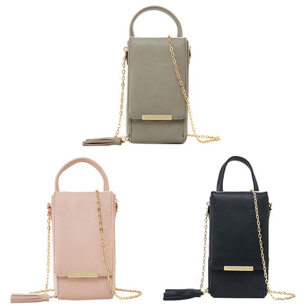 women's chain mobile phone bag pu leather portable wallet multi-card crossbody shoulder bag
women's chain mobile phone bag pu leather portable wallet multi-card crossbody shoulder bag