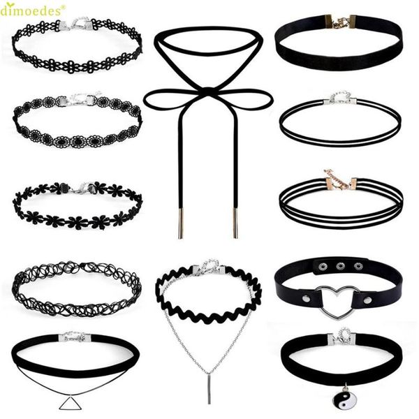 brand women's fashion 12 pieces choker necklace set 662510, Silver
brand women's fashion 12 pieces choker necklace set 662510, Silver